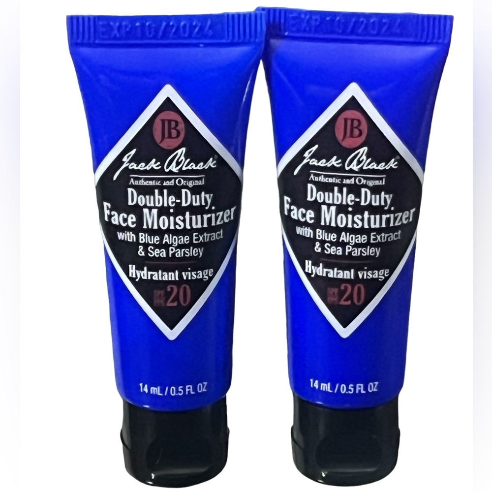 2 Jack Black Double-Duty Face Moisturizers